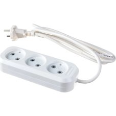 Удлинитель 3гн. 2м б/з 6А IP20 У6-639М ПВС 2х0.75 UNIVersal 639М-02